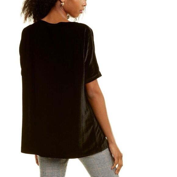 St. John Crushed Velvet Top Medium NWT. - Picture 3 of 8